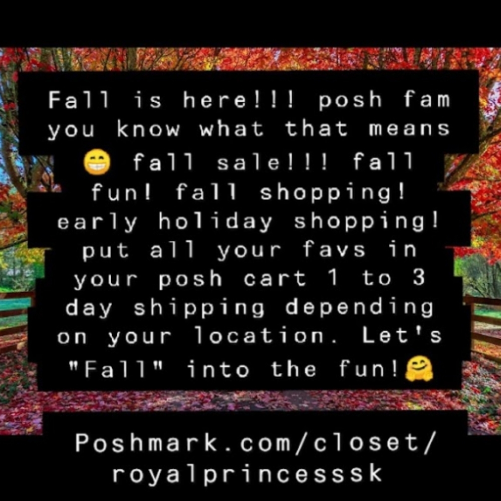 FALL / AUTUMN SALE!!!